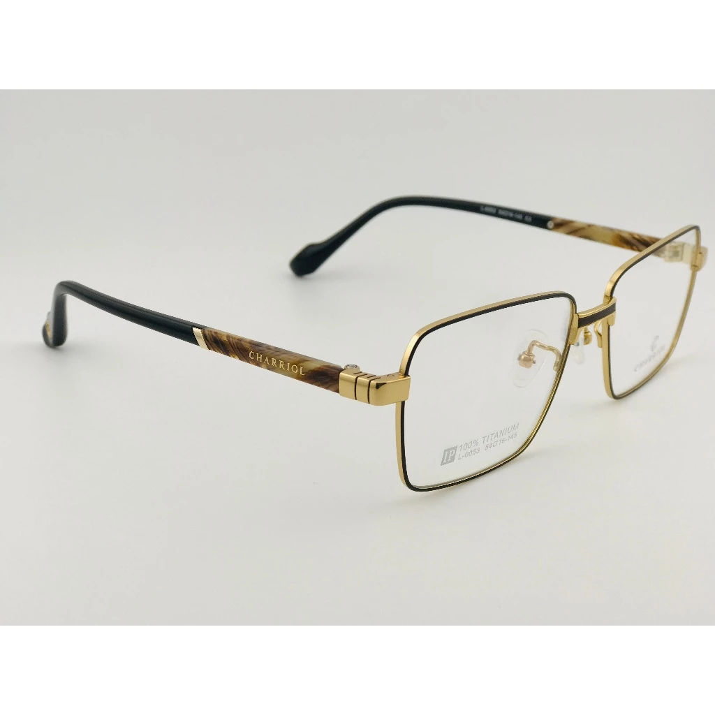 全新 瑞士精品品牌【CHARRIOL 夏利豪】L-0053 光學眼鏡 鏡框 鈦金屬 鋼索設計 純鈦/β鈦材質