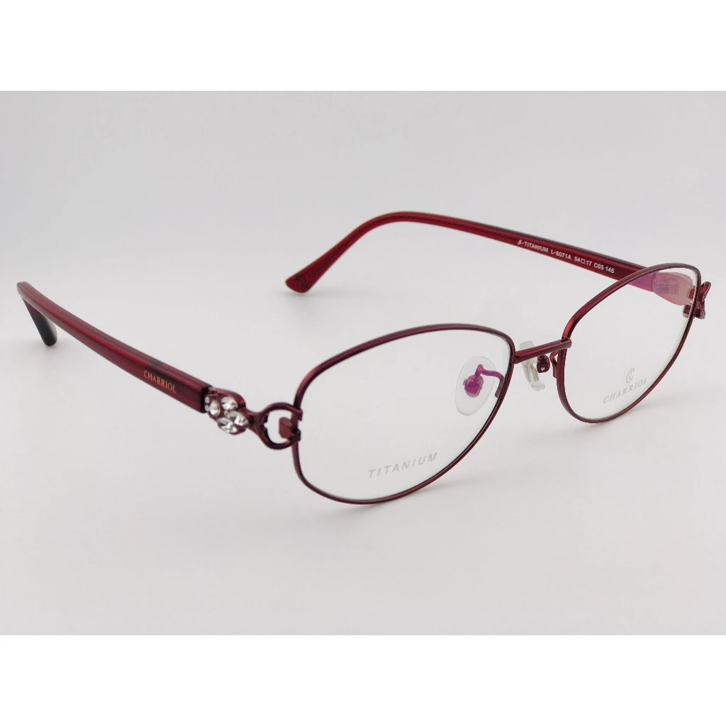 全新 瑞士精品品牌【CHARRIOL 夏利豪】L-6071A 光學眼鏡 鏡框 鈦金屬 鋼索設計 純鈦/β鈦材質