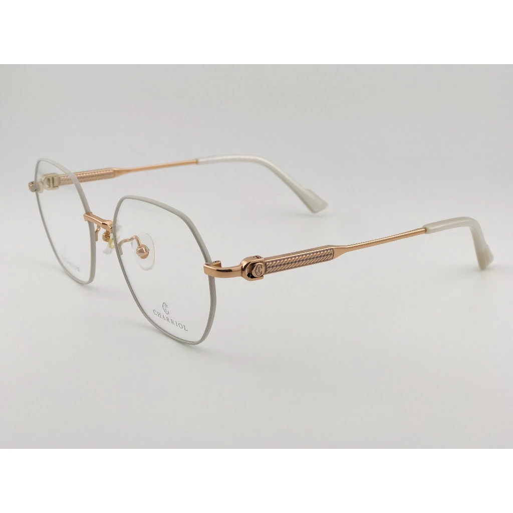 全新 瑞士精品品牌【CHARRIOL 夏利豪】L6095-C04 光學眼鏡 鏡框 鈦金屬 鋼索設計 純鈦/β鈦材質
