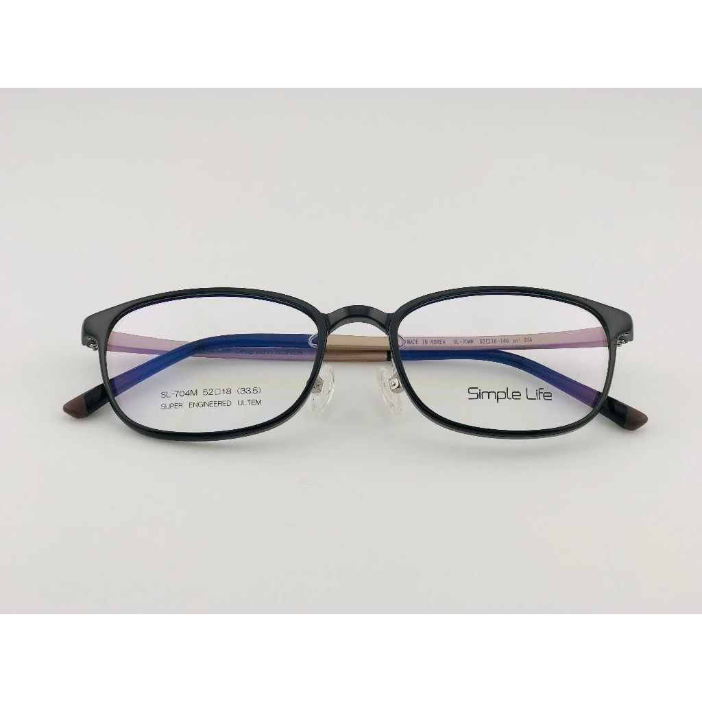 全新 韓國品牌【Simple Life】LS-704M-204 光學眼鏡 鏡框塑鋼 輕量 超輕 眼鏡
