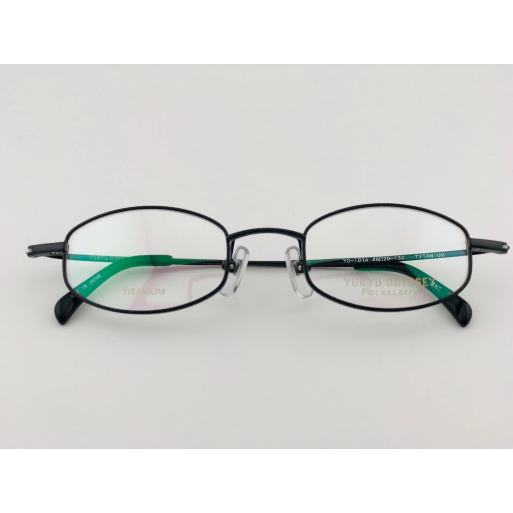 全新 日系品牌 日本製造【悠久YUKYU ODYSSEY】YO-101小框 光學眼鏡 鏡框 鈦金屬 眼鏡 純鈦/β鈦材質