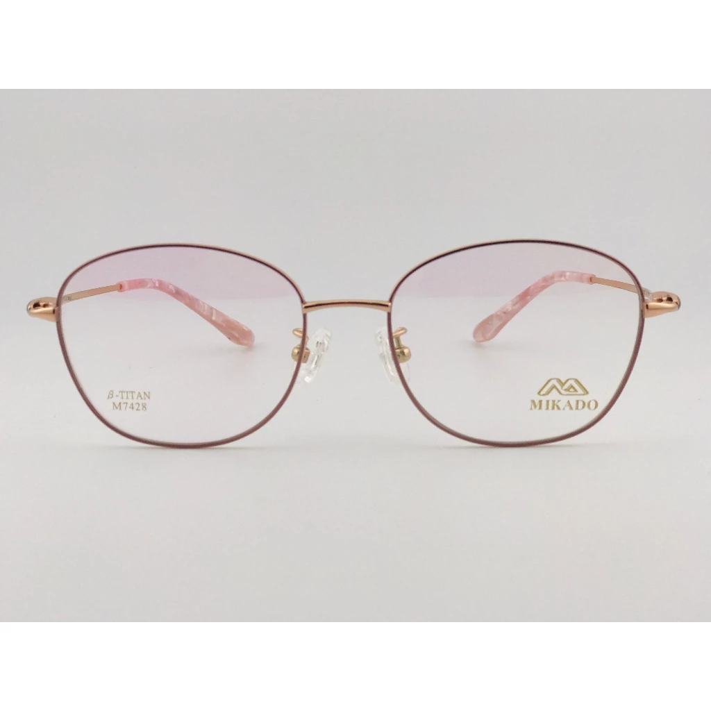 全新 【日本MIKADO鏡框】 M7428-2032 鏡框 眼鏡 光學眼鏡 鈦眼鏡 鈦金屬眼鏡 輕量眼鏡