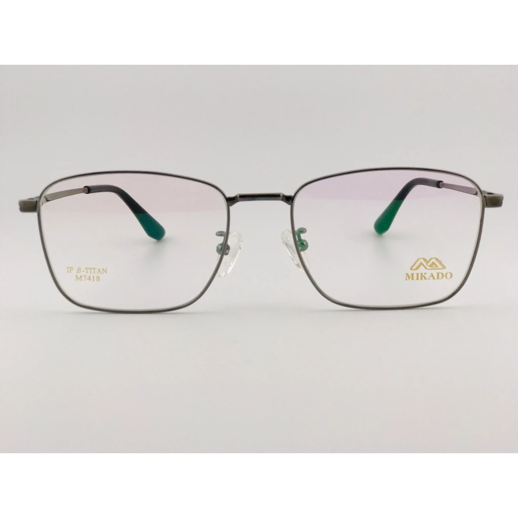 全新 【日本MIKADO鏡框】 M7418-1300 鏡框 眼鏡 光學眼鏡 鈦眼鏡 鈦金屬眼鏡 輕量眼鏡