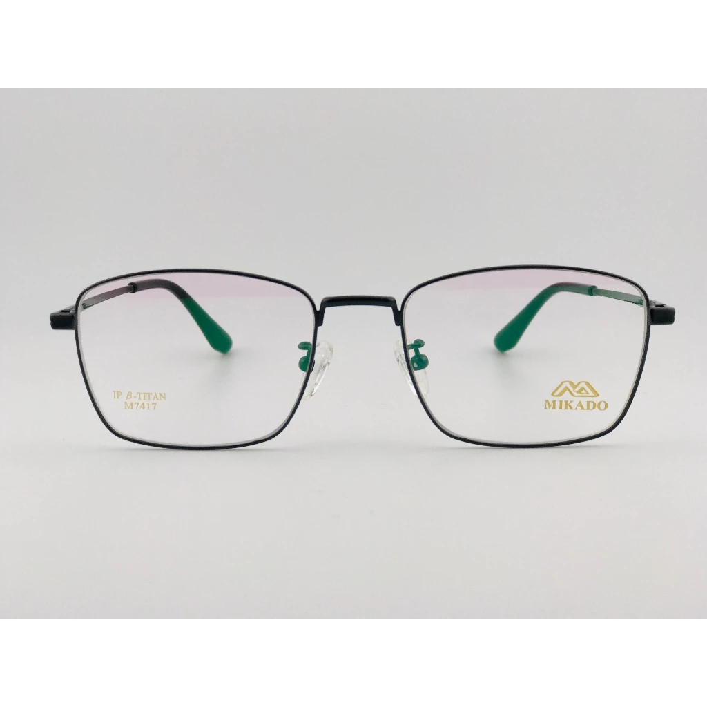 全新 【日本MIKADO鏡框】 M7417-4100 鏡框 眼鏡 光學眼鏡 鈦眼鏡 鈦金屬眼鏡 輕量眼鏡