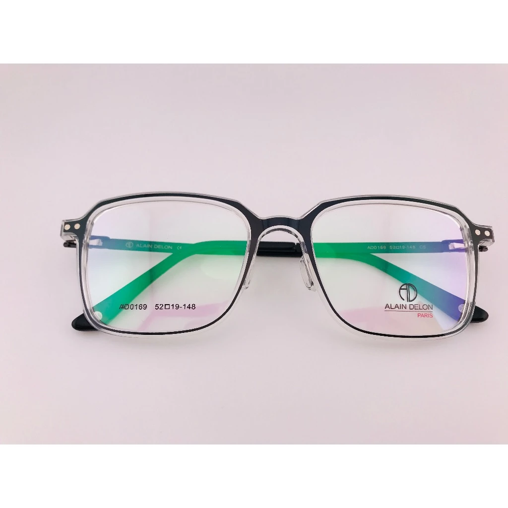全新法國品牌 ALAIN DELON 亞蘭德倫 AD0169-C5 鏡框 眼鏡 不鏽鋼 醋酸纖維(板料) 輕量眼鏡