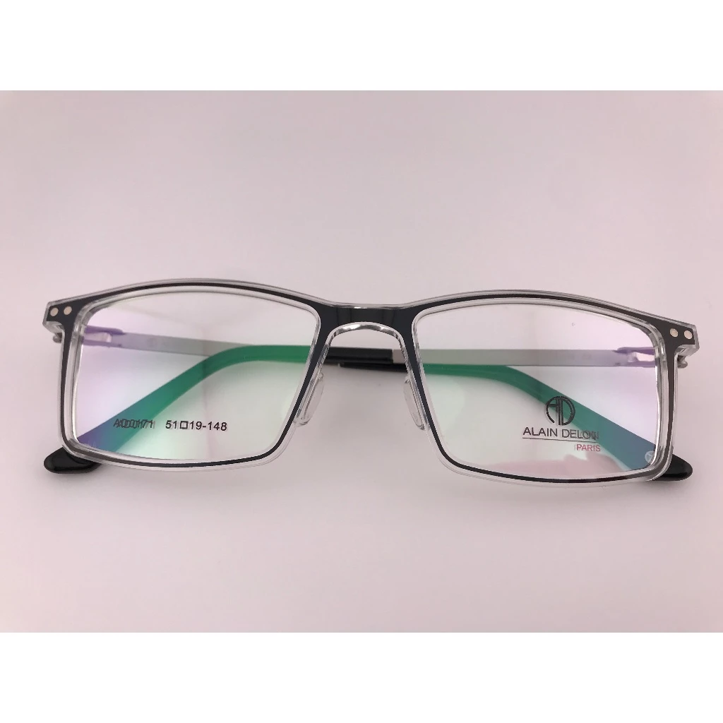 全新法國品牌 ALAIN DELON 亞蘭德倫 AD0171-C2 鏡框 眼鏡 不鏽鋼 醋酸纖維(板料) 輕量眼鏡