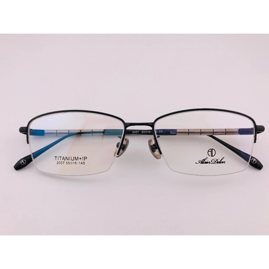 全新法國品牌 ALAIN DELON 亞蘭德倫 AD2057-C4 鏡框 眼鏡 純鈦 輕量眼鏡