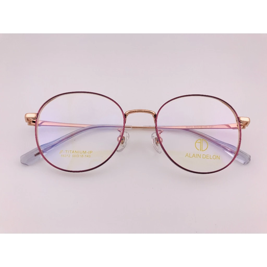 全新法國品牌 ALAIN DELON 亞蘭德倫 AD66312-C27 鏡框 眼鏡 鈦合金 輕量眼鏡