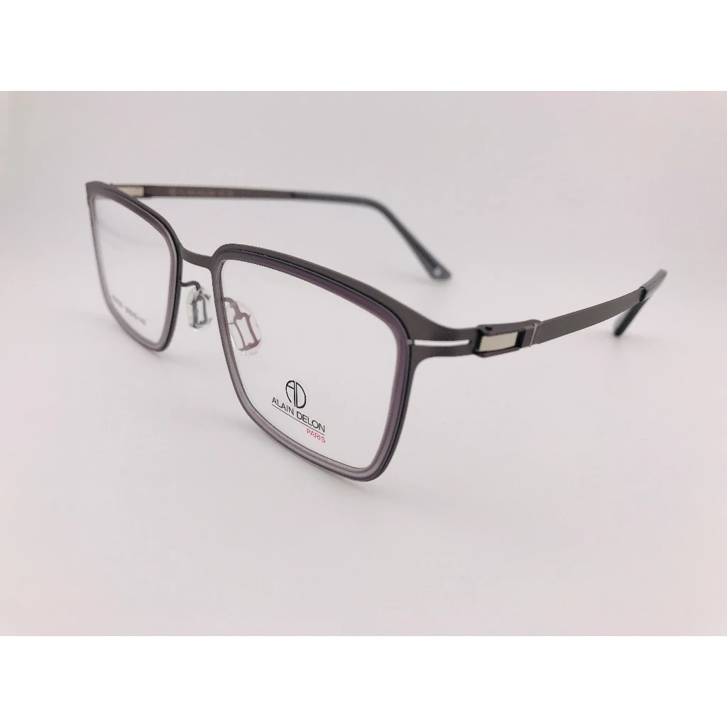 全新法國品牌 ALAIN DELON 亞蘭德倫 AD163-C2 鏡框 眼鏡 不鏽鋼 板料 輕量眼鏡