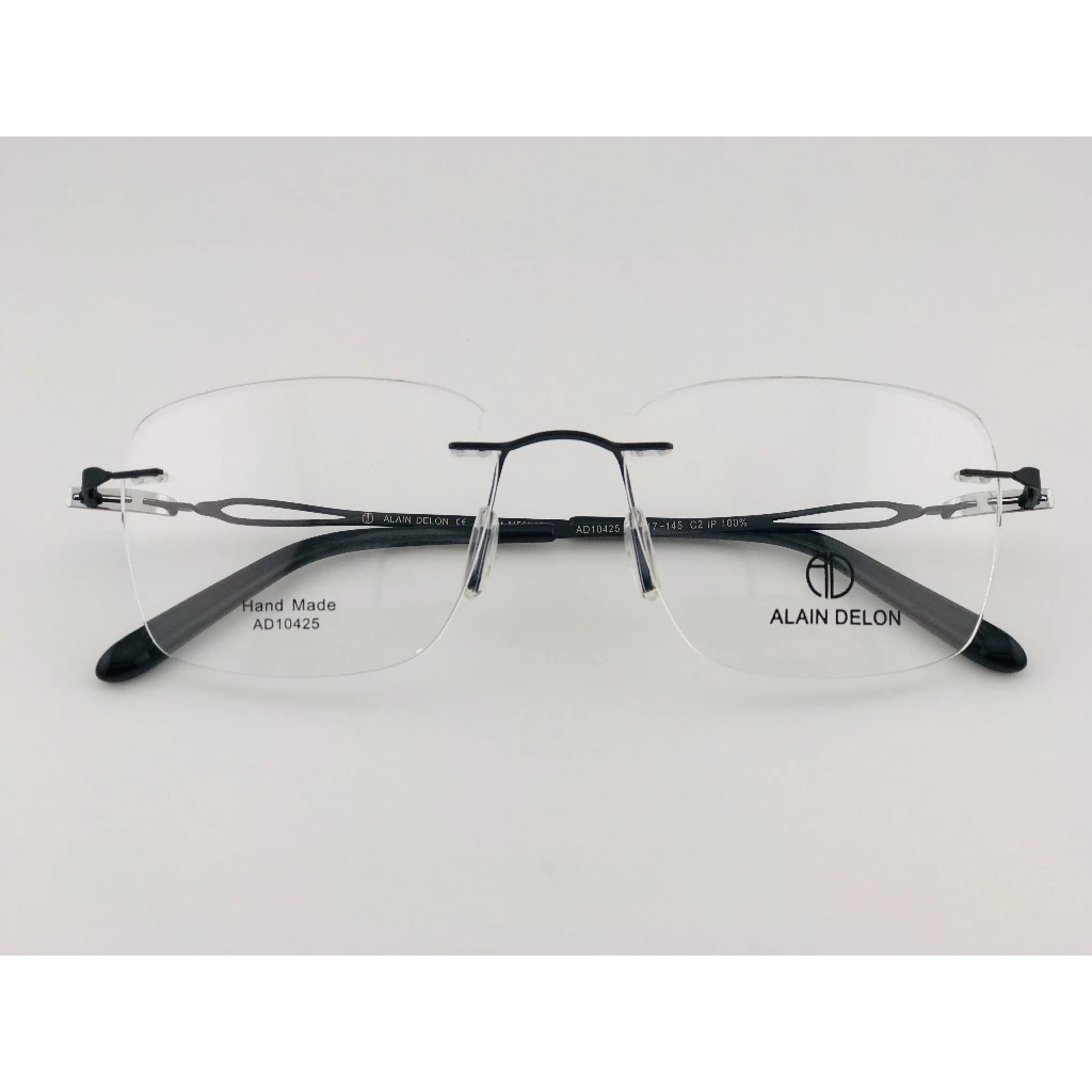 『合美眼鏡』全新法國品牌 ALAIN DELON 亞蘭德倫 AD10425 鏡框 眼鏡 鈦合金輕量眼鏡 無邊框 無邊眼鏡
