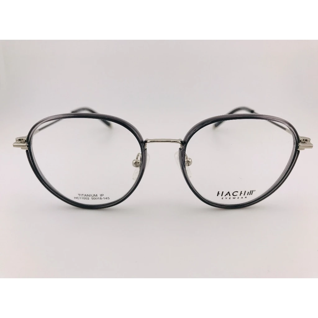 HACHILL 香港潮牌眼鏡 透明黑眼鏡 HC11002-C3 鏡框 眼鏡 鈦金屬 TR流行眼鏡