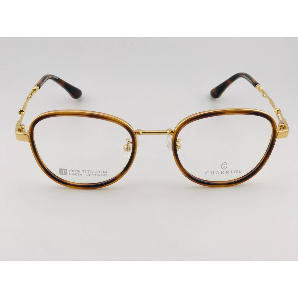 全新 瑞士精品品牌【CHARRIOL 夏利豪】L-0034 光學眼鏡 鏡框 鈦金屬 鋼索設計 純鈦/β鈦材質