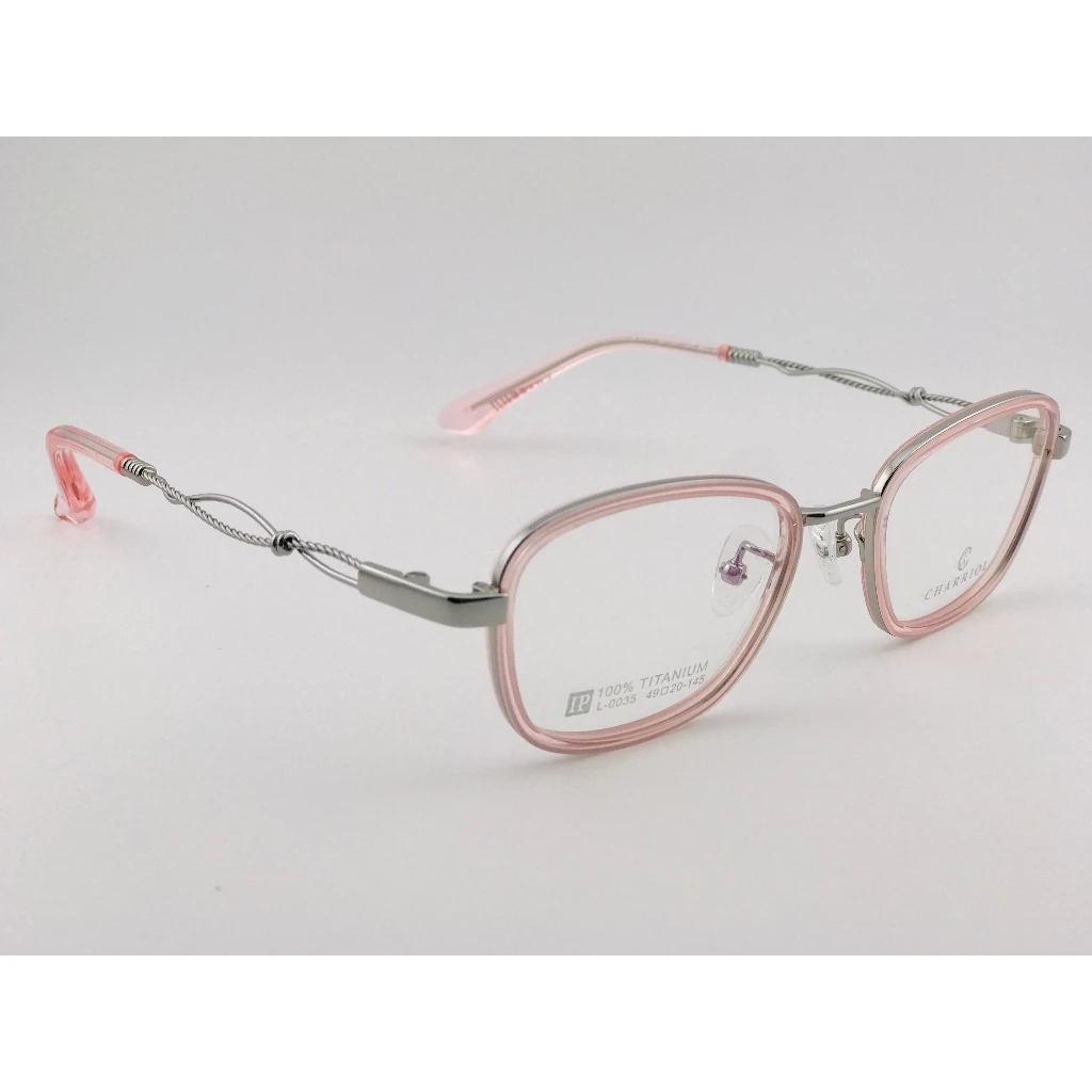 全新 瑞士精品品牌【CHARRIOL 夏利豪】L-0035-C3 光學眼鏡 鏡框 鈦金屬 鋼索設計 純鈦/β鈦材質