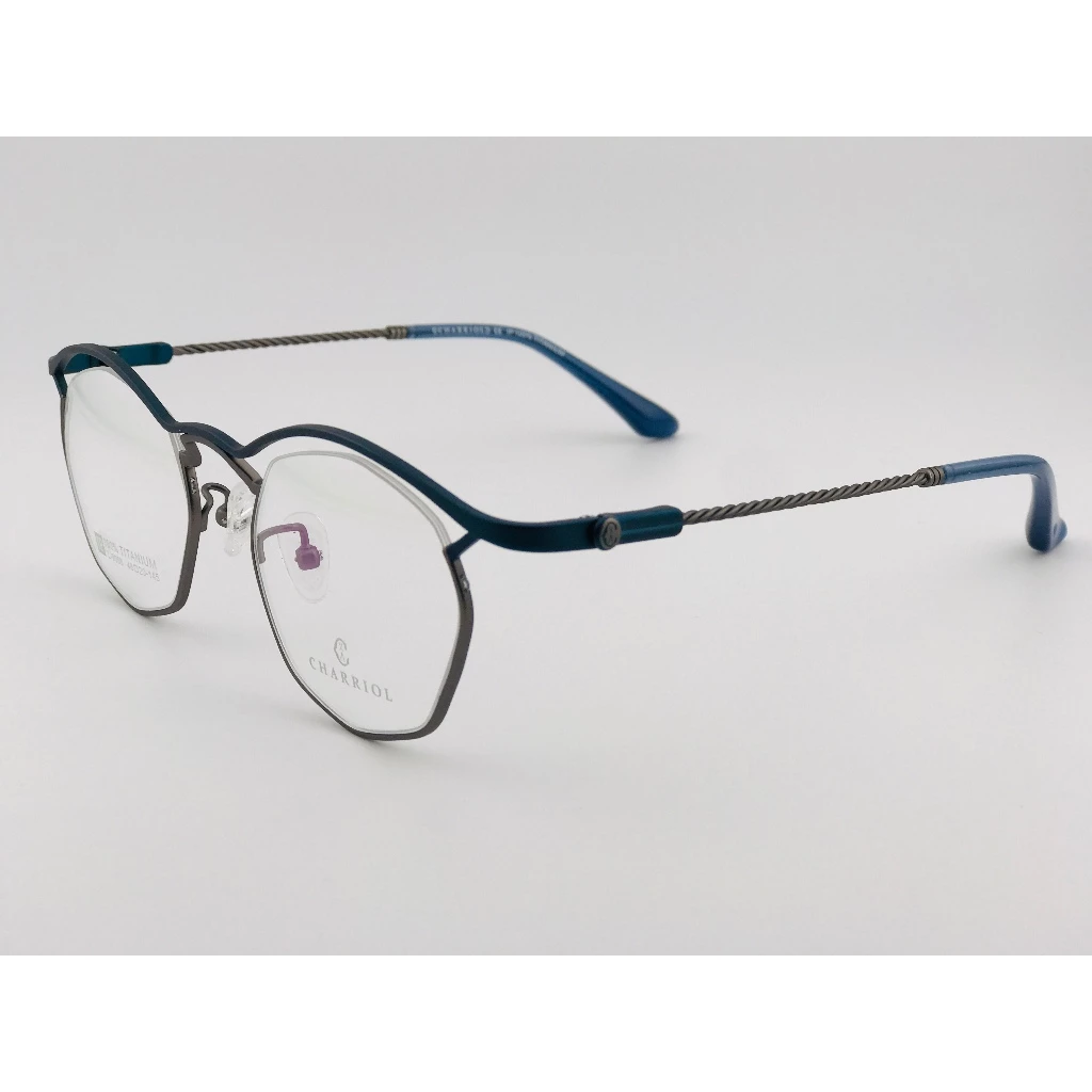 全新 瑞士精品品牌【CHARRIOL 夏利豪】L-0058-C3 光學眼鏡 鏡框 鈦金屬 鋼索設計 純鈦/β鈦材質