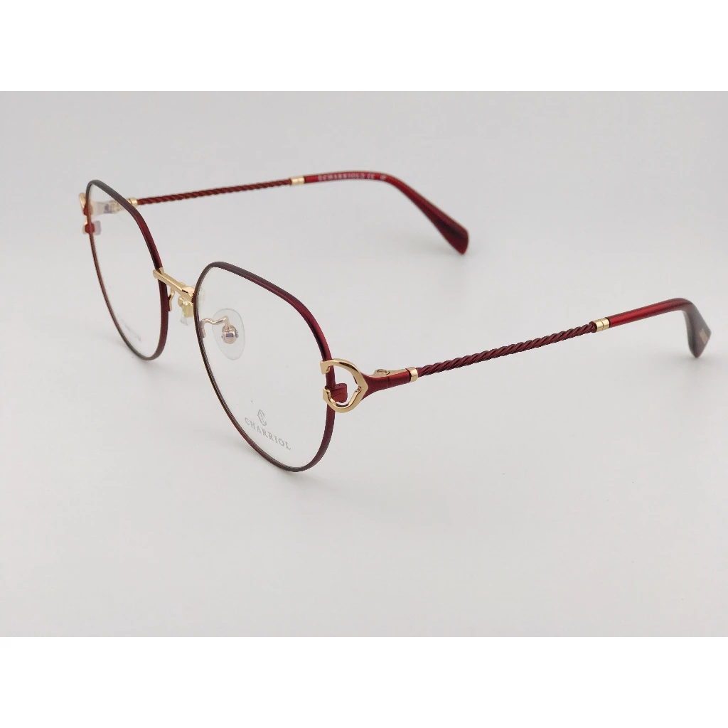 全新 瑞士精品品牌【CHARRIOL 夏利豪】L-6091 光學眼鏡 鏡框 鈦金屬 鋼索設計 純鈦/β鈦材質