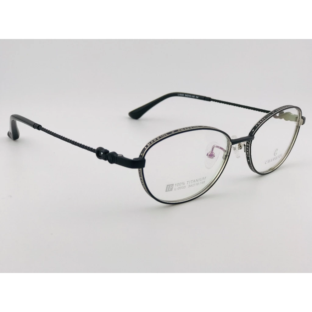 全新 瑞士精品品牌【CHARRIOL 夏利豪】L-0033-C4 光學眼鏡 鏡框 鈦金屬 鋼索設計 純鈦/β鈦材質