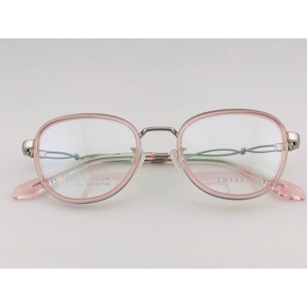 全新 瑞士精品品牌【CHARRIOL 夏利豪】L-0034 光學眼鏡 鏡框 鈦金屬 鋼索設計 純鈦/β鈦材質