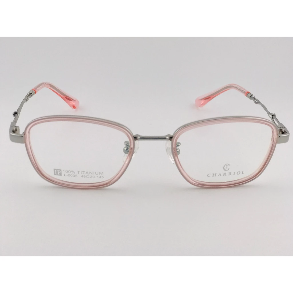 全新 瑞士精品品牌【CHARRIOL 夏利豪】L-0035-C3 光學眼鏡 鏡框 鈦金屬 鋼索設計 純鈦/β鈦材質