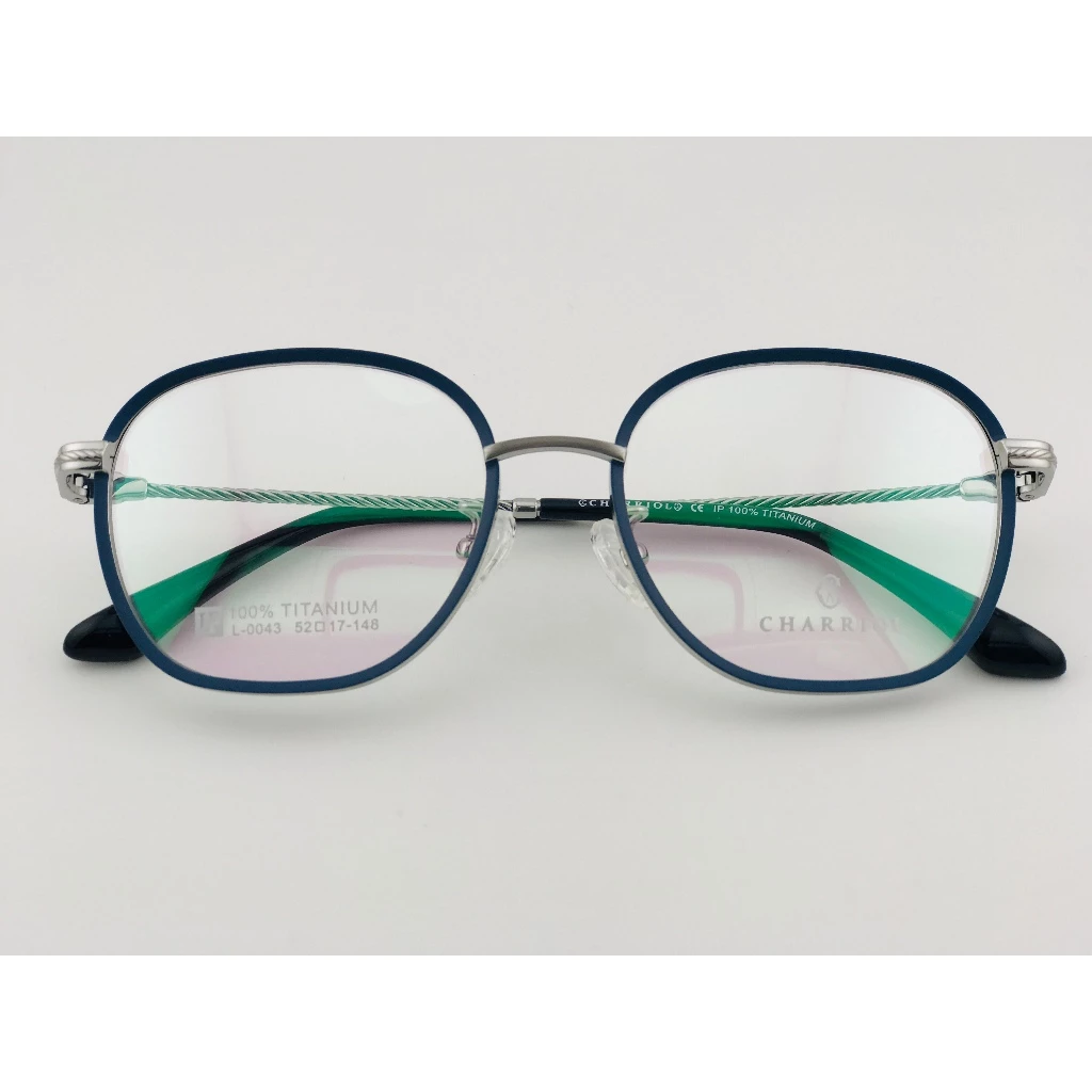 全新 瑞士精品品牌【CHARRIOL 夏利豪】L-0043 光學眼鏡 鏡框 鈦金屬 鋼索設計 純鈦/β鈦材質