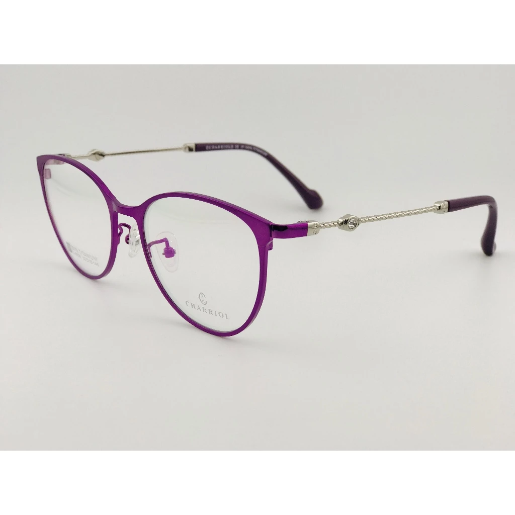 全新 瑞士精品品牌【CHARRIOL 夏利豪】L-0056-C4 光學眼鏡 鏡框 鈦金屬 鋼索設計 純鈦/β鈦材質