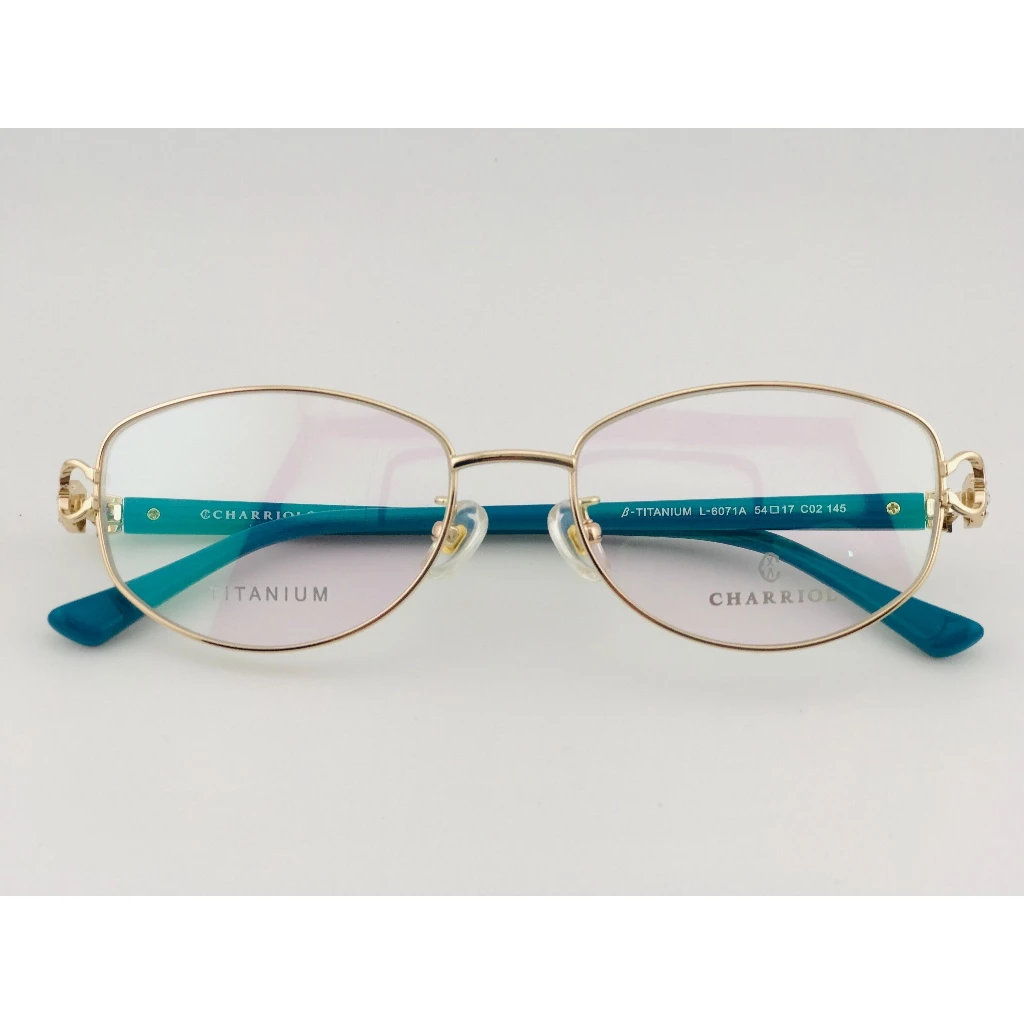 全新 瑞士精品品牌【CHARRIOL 夏利豪】L-6071A 光學眼鏡 鏡框 鈦金屬 鋼索設計 純鈦/β鈦材質