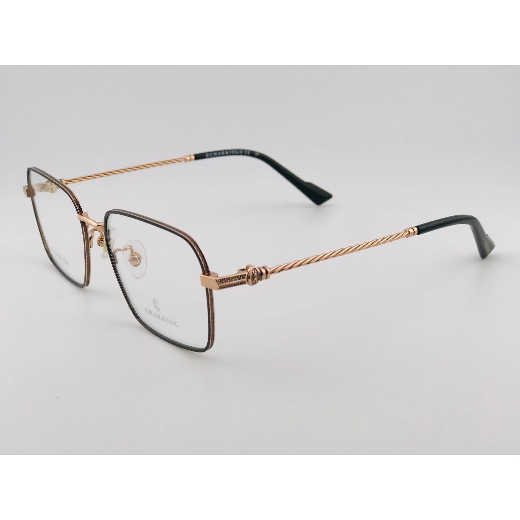 全新 瑞士精品品牌【CHARRIOL 夏利豪】L-6103C 光學眼鏡 鏡框 鈦金屬 鋼索設計 純鈦/β鈦材質