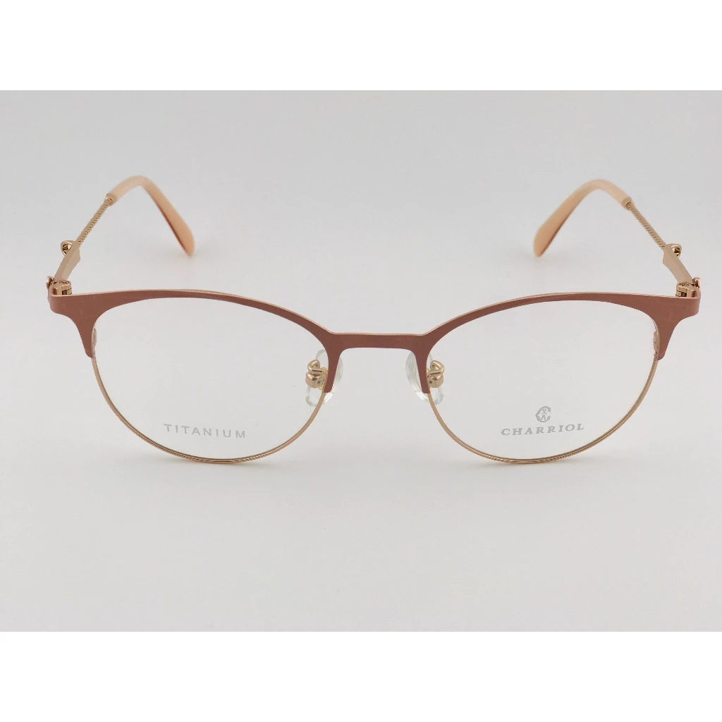 全新 瑞士精品品牌【CHARRIOL 夏利豪】L-6105C-C02 光學眼鏡 鏡框 鈦金屬 鋼索設計 純鈦/β鈦材質