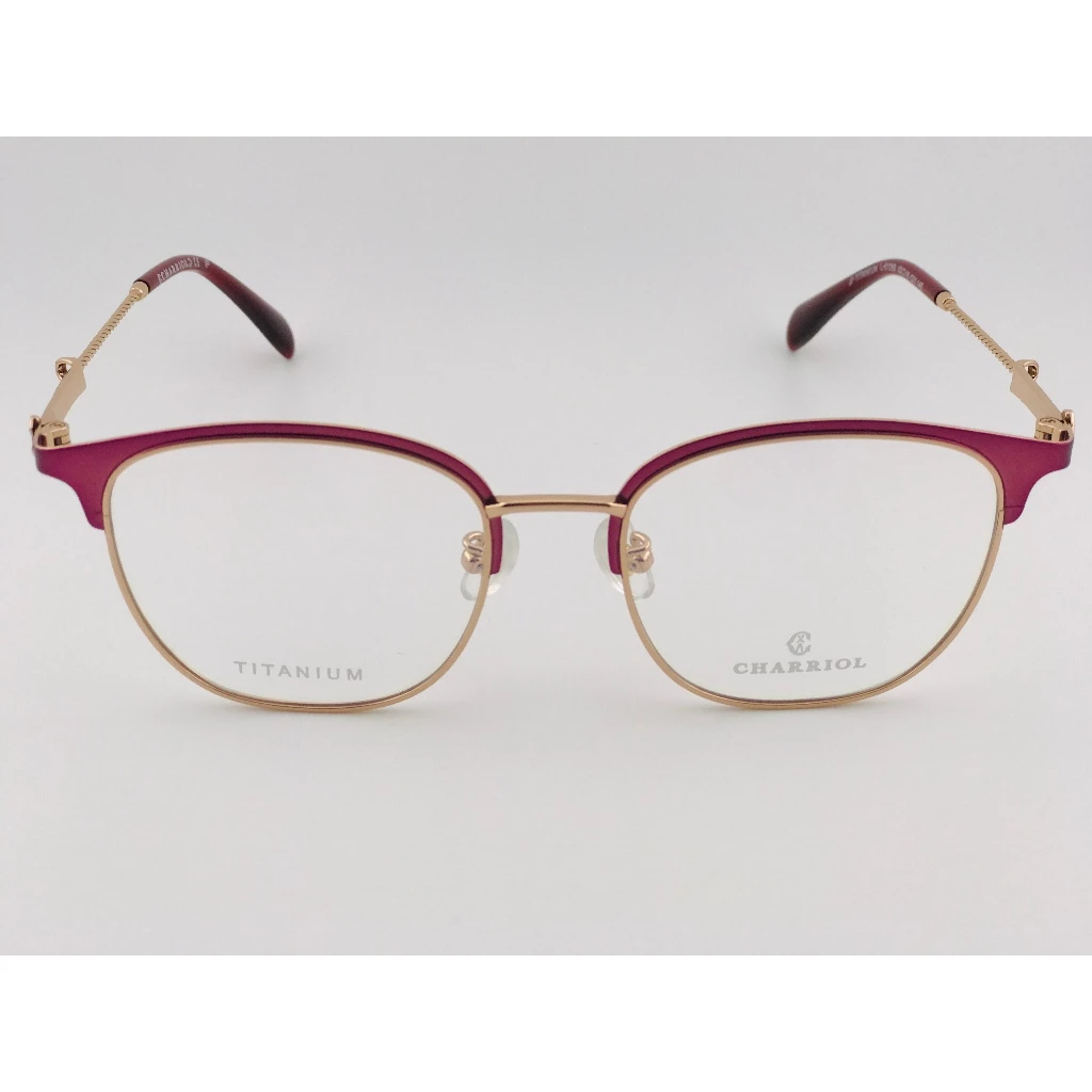 全新 瑞士精品品牌【CHARRIOL 夏利豪】L6105B-C01 光學眼鏡 鏡框 鈦金屬 鋼索設計 純鈦/β鈦材質