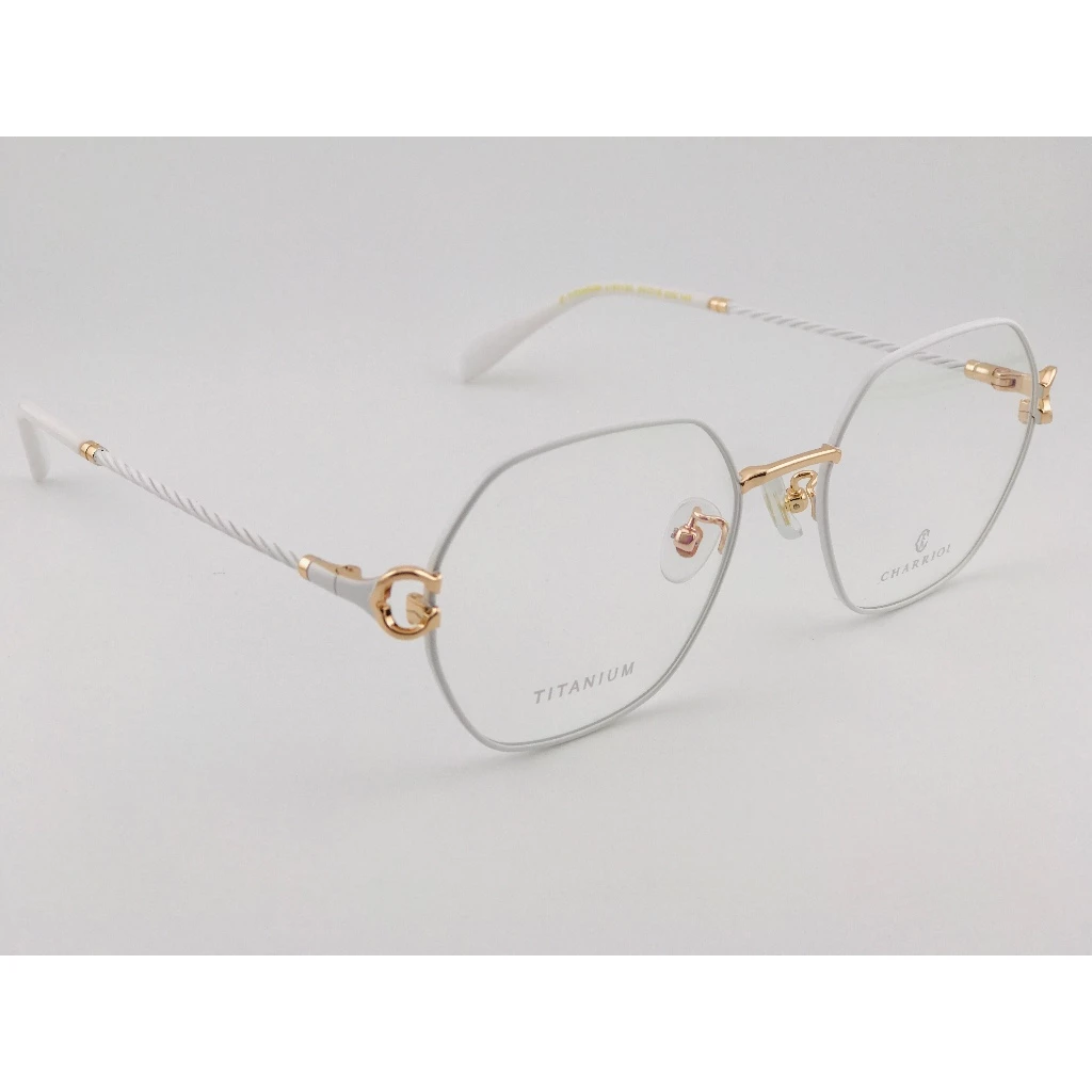 全新 瑞士精品品牌【CHARRIOL 夏利豪】L-6113C 光學眼鏡 鏡框 鈦金屬 鋼索設計 純鈦/β鈦材質