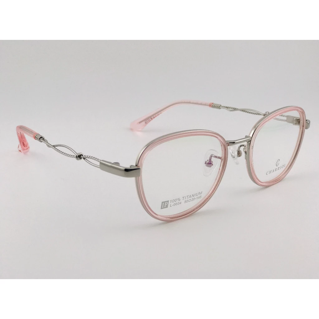 全新 瑞士精品品牌【CHARRIOL 夏利豪】L-0034 光學眼鏡 鏡框 鈦金屬 鋼索設計 純鈦/β鈦材質