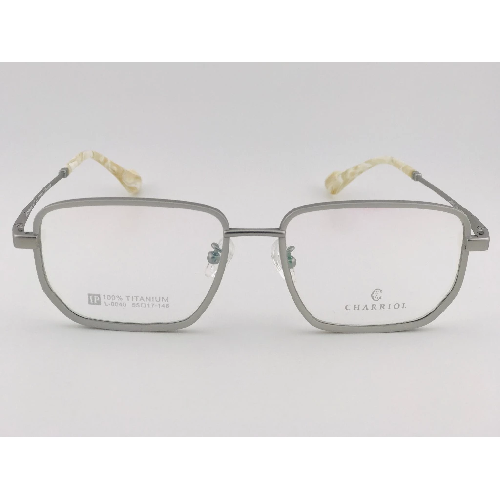全新 瑞士精品品牌【CHARRIOL 夏利豪】L-0040 光學眼鏡 鏡框 鈦金屬 鋼索設計 純鈦/β鈦材質