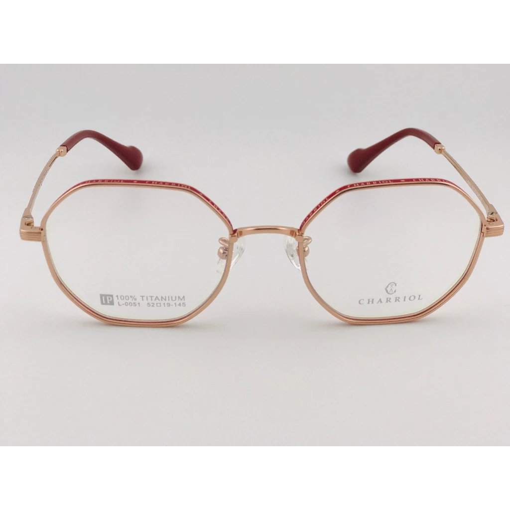 全新 瑞士精品品牌【CHARRIOL 夏利豪】L-0051 光學眼鏡 鏡框 鈦金屬 鋼索設計 純鈦/β鈦材質