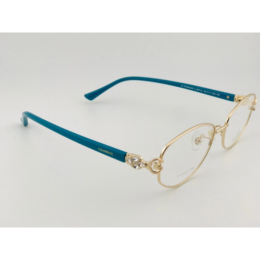 全新 瑞士精品品牌【CHARRIOL 夏利豪】L-6071A 光學眼鏡 鏡框 鈦金屬 鋼索設計 純鈦/β鈦材質
