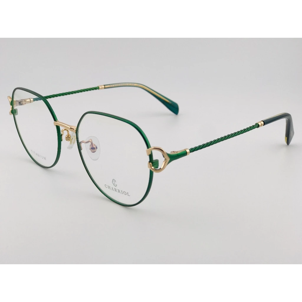 全新 瑞士精品品牌【CHARRIOL 夏利豪】L-6091 光學眼鏡 鏡框 鈦金屬 鋼索設計 純鈦/β鈦材質
