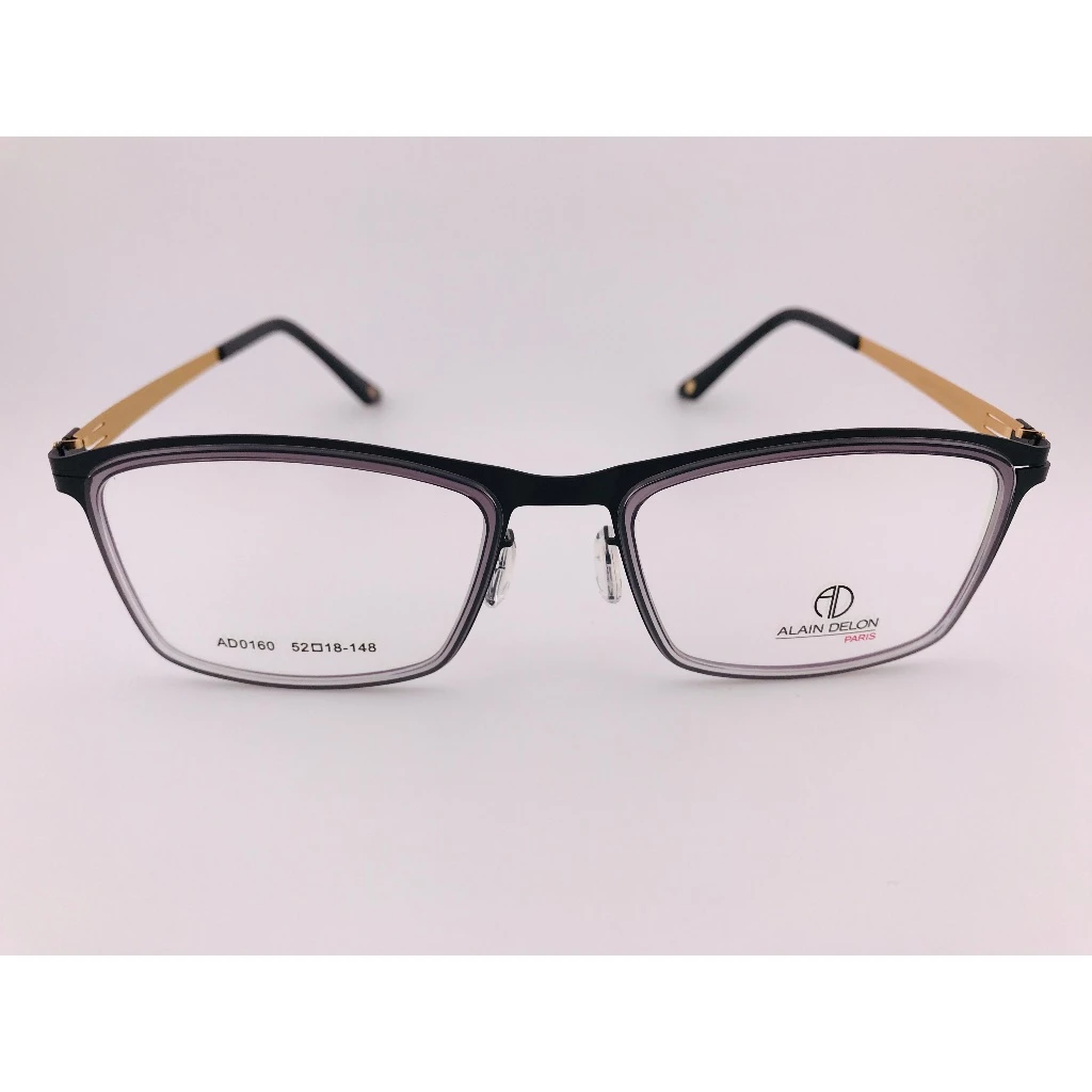 全新法國品牌 ALAIN DELON 亞蘭德倫 AD0160 鏡框 眼鏡 不鏽鋼 輕量眼鏡