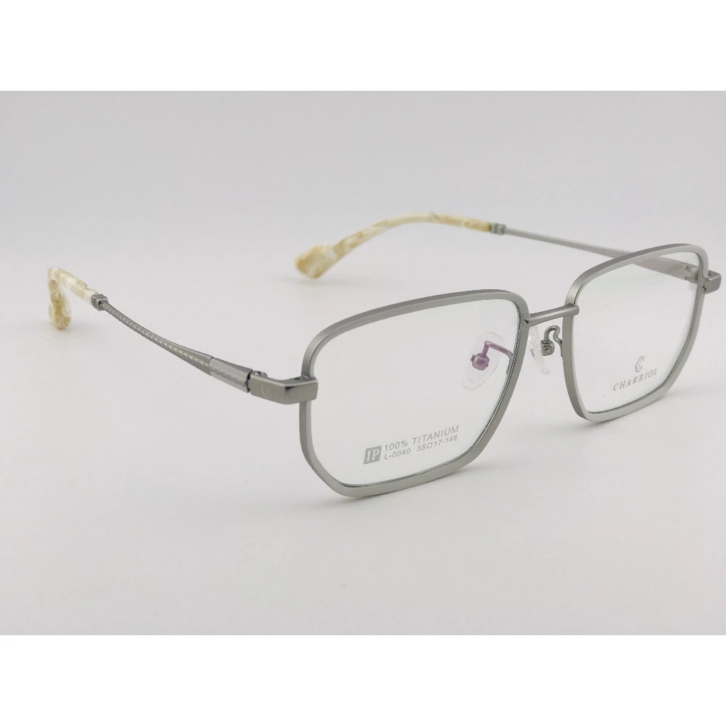 全新 瑞士精品品牌【CHARRIOL 夏利豪】L-0040 光學眼鏡 鏡框 鈦金屬 鋼索設計 純鈦/β鈦材質