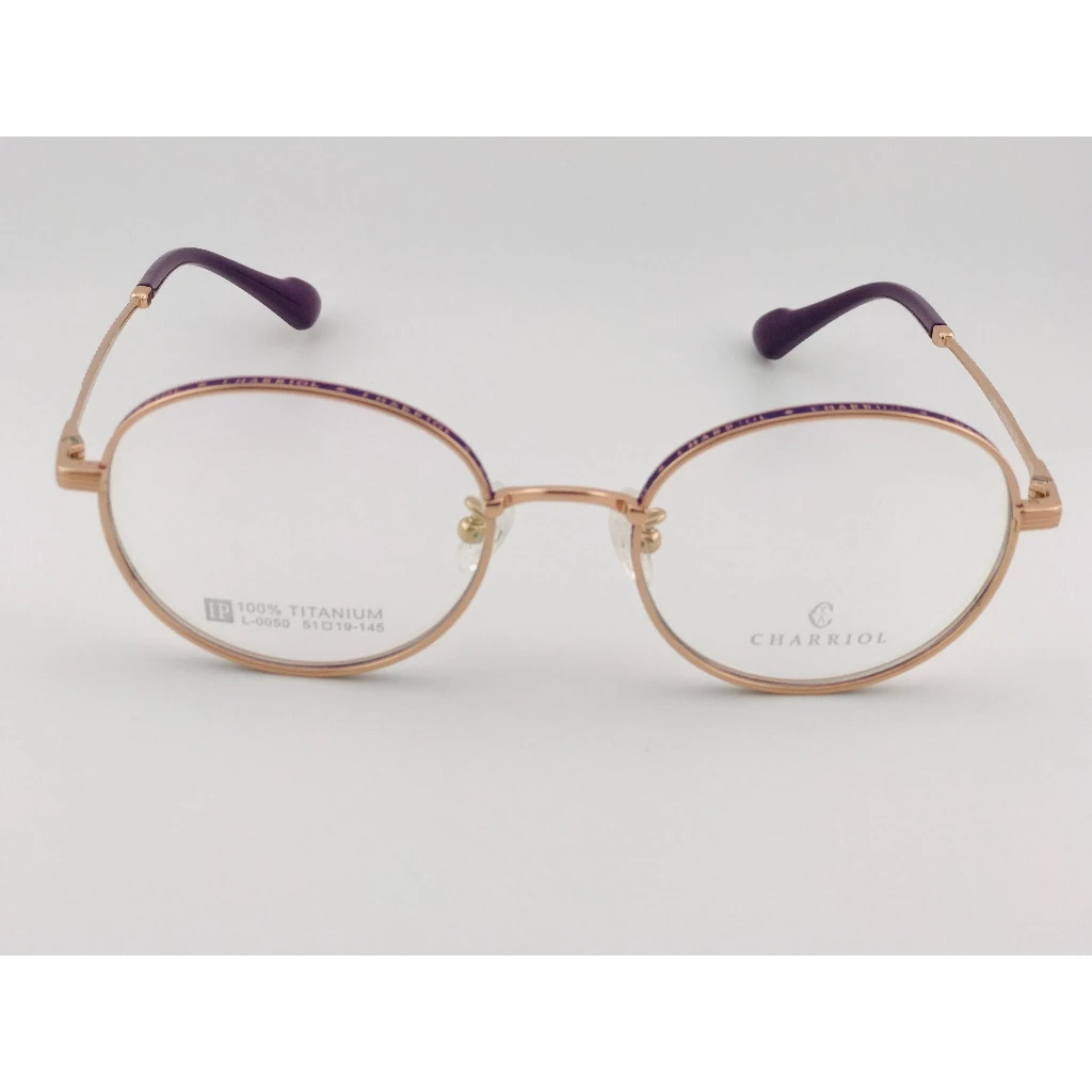 全新 瑞士精品品牌【CHARRIOL 夏利豪】L-0050 光學眼鏡 鏡框 鈦金屬 鋼索設計 純鈦/β鈦材質