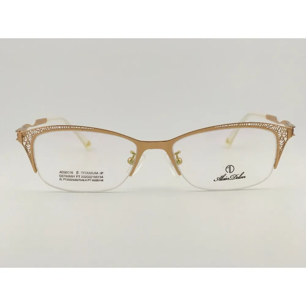 全新法國品牌 ALAIN DELON 亞蘭德倫 AD90018-C1 鏡框 眼鏡 鈦合金 輕量眼鏡
