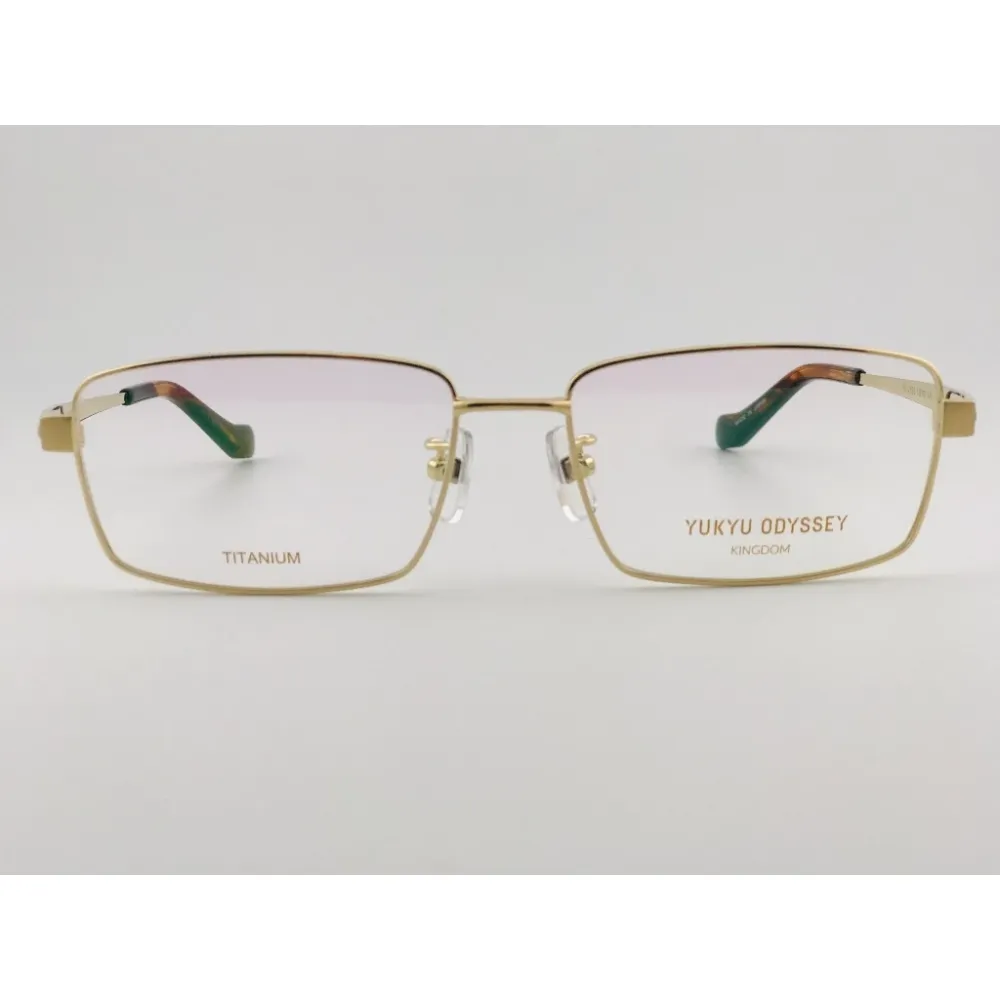 全新 日系品牌 日本製造【悠久YUKYU ODYSSEY】YO-2658-1光學眼鏡 鏡框 鈦金屬 眼鏡 純鈦/β鈦材質