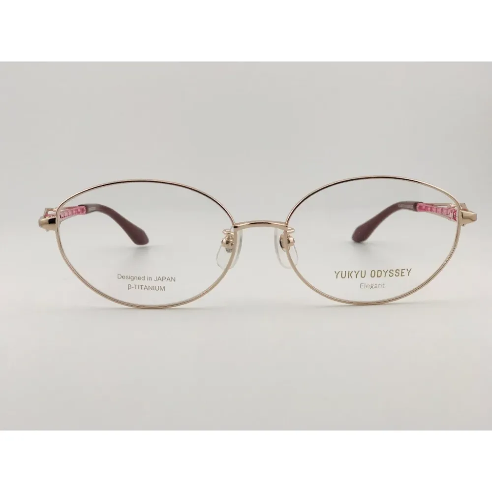 全新 日系品牌【悠久YUKYU ODYSSEY】YO-062-C3光學眼鏡 鏡框 鈦金屬 眼鏡 純鈦/β鈦材質