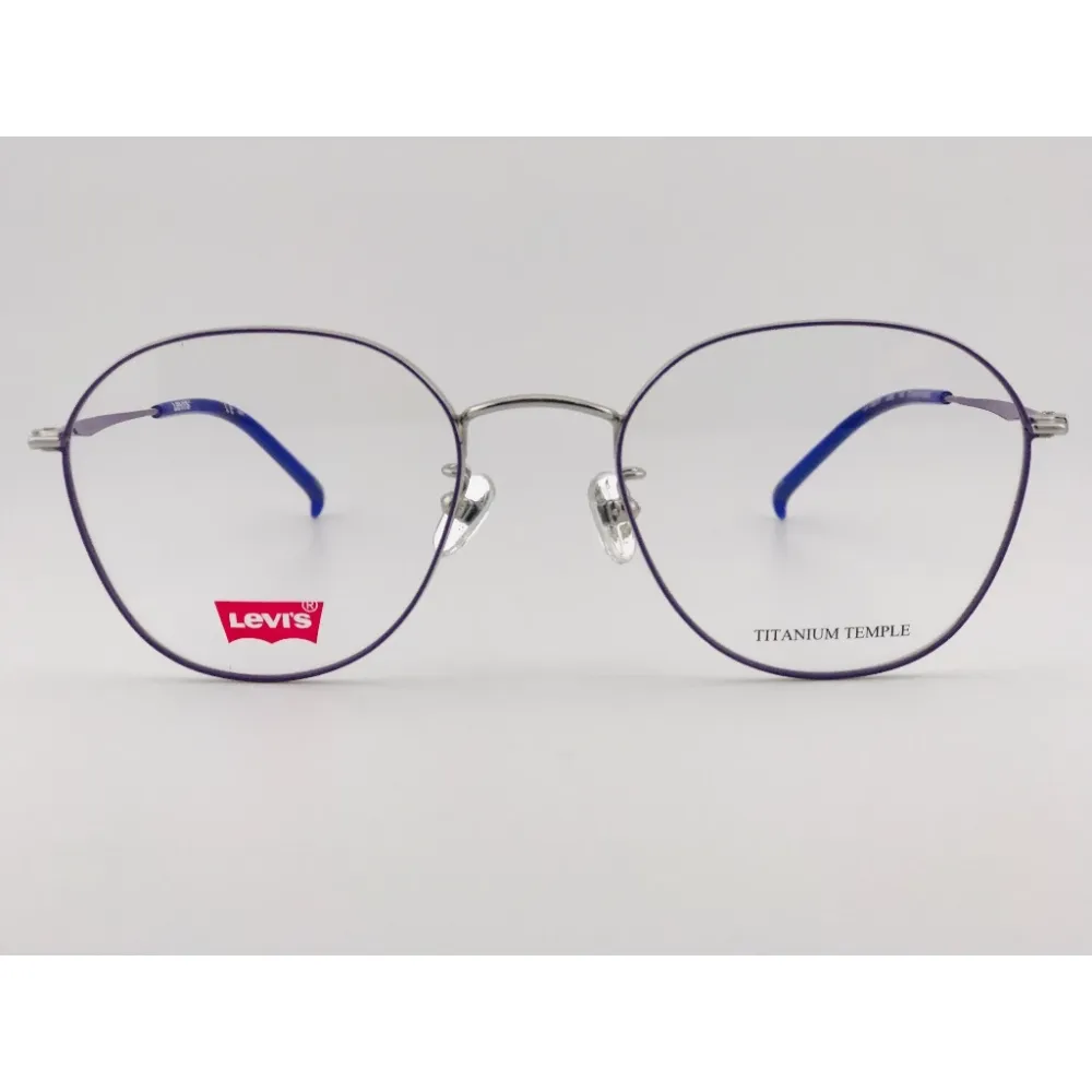 『合美眼鏡』【LEVI'S】LV7007-GME 美國牛仔褲品牌 光學眼鏡 鏡框 純鈦金屬 眼鏡