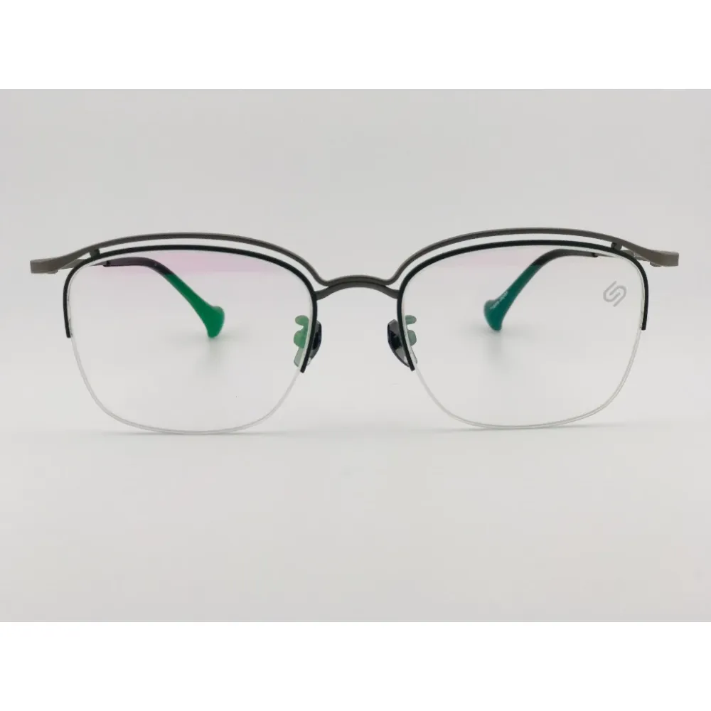 『合美眼鏡』【STEELER】1546-C3台灣原創設計 眼鏡 光學眼鏡 鏡框 鈦金屬 眼鏡