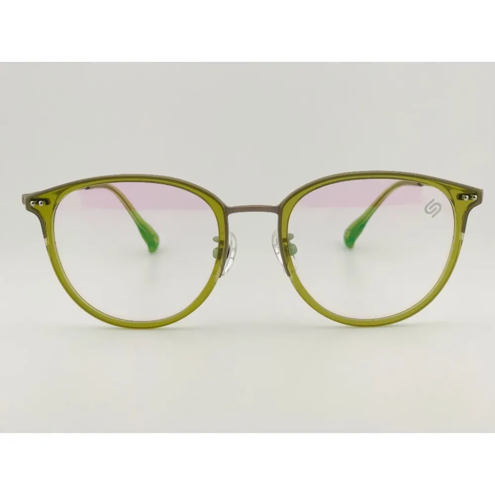 『合美眼鏡』【STEELER】1712-C10台灣原創設計 眼鏡 光學眼鏡 鏡框 鈦金屬 眼鏡 醋酸纖維