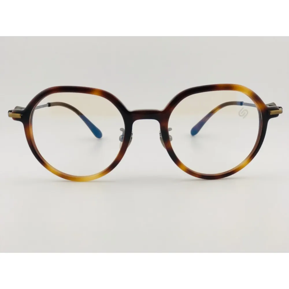 『合美眼鏡』【STEELER】1575-C2台灣原創設計 眼鏡 光學眼鏡 鏡框 鈦金屬 眼鏡 醋酸纖維