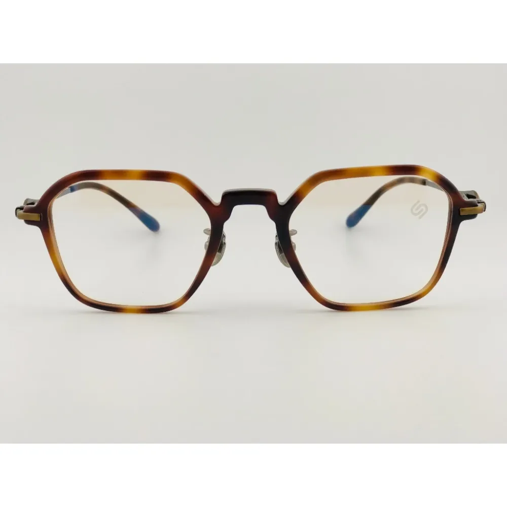 『合美眼鏡』【STEELER】1574-C2台灣原創設計 眼鏡 光學眼鏡 鏡框 鈦金屬 眼鏡 醋酸纖維