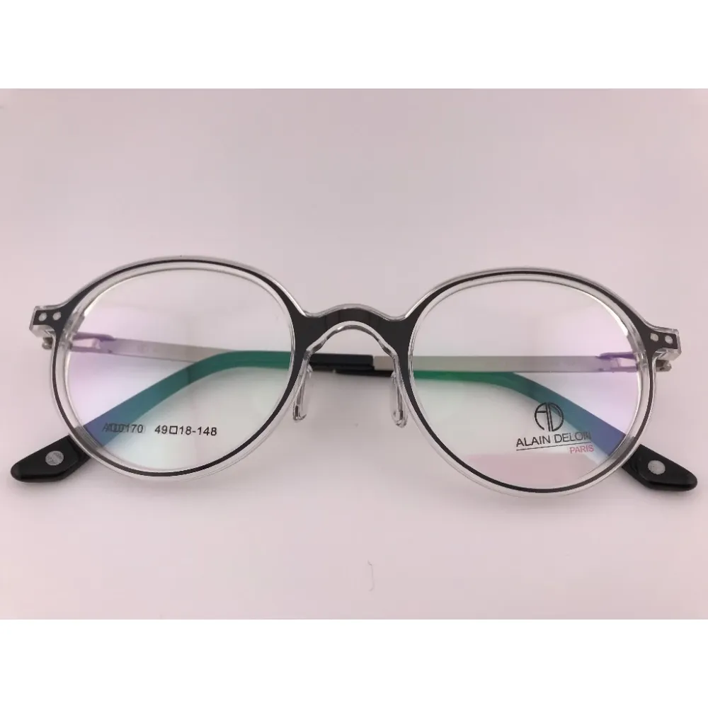 全新法國品牌 ALAIN DELON 亞蘭德倫 AD0170-C2 鏡框 眼鏡 不鏽鋼 醋酸纖維(板料) 輕量眼鏡