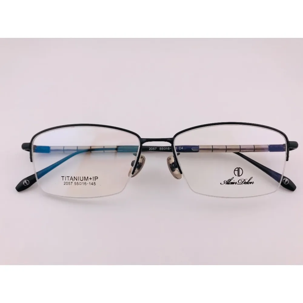 全新法國品牌 ALAIN DELON 亞蘭德倫 AD2057-C4 鏡框 眼鏡 純鈦 輕量眼鏡