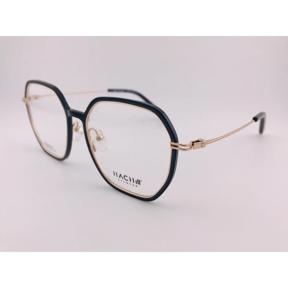 HACHILL 香港潮牌眼鏡 HC11008-C3 黑色眼鏡 鏡框 眼鏡 鈦金屬 TR流行眼鏡