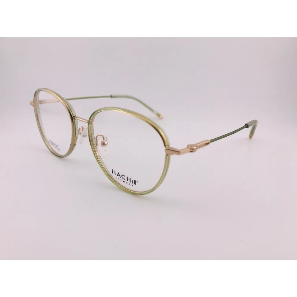 HACHILL 香港潮牌眼鏡 HC1004-C1 橄欖綠眼鏡 鏡框 眼鏡 鈦金屬 TR流行眼鏡