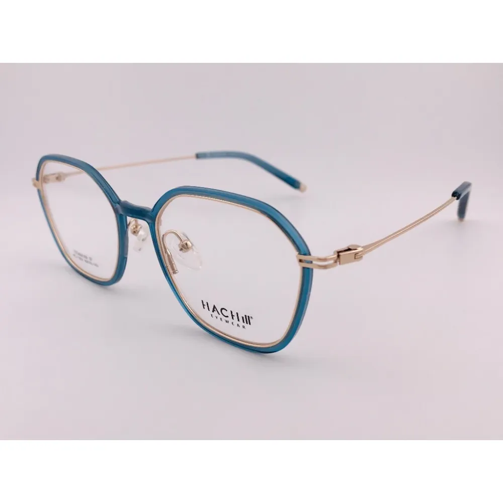 HACHILL 香港潮牌眼鏡 HC11009-C1 透明藍眼鏡 鏡框 眼鏡 鈦金屬 TR流行眼鏡